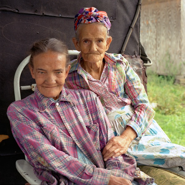 Elder Couple seated together