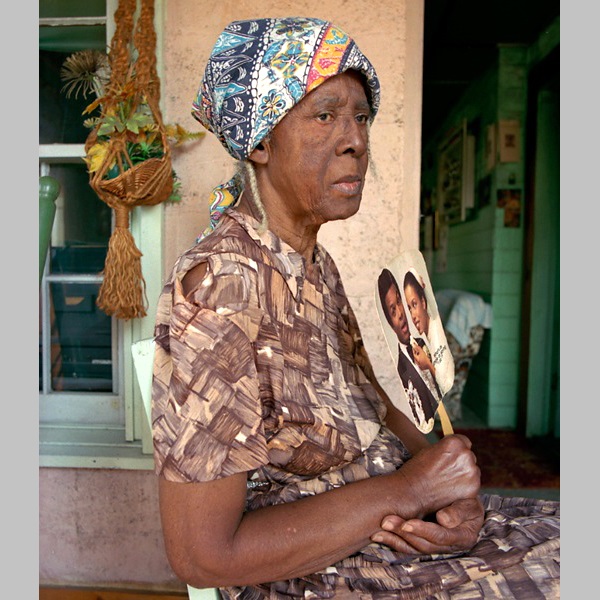 Elder Woman in cap