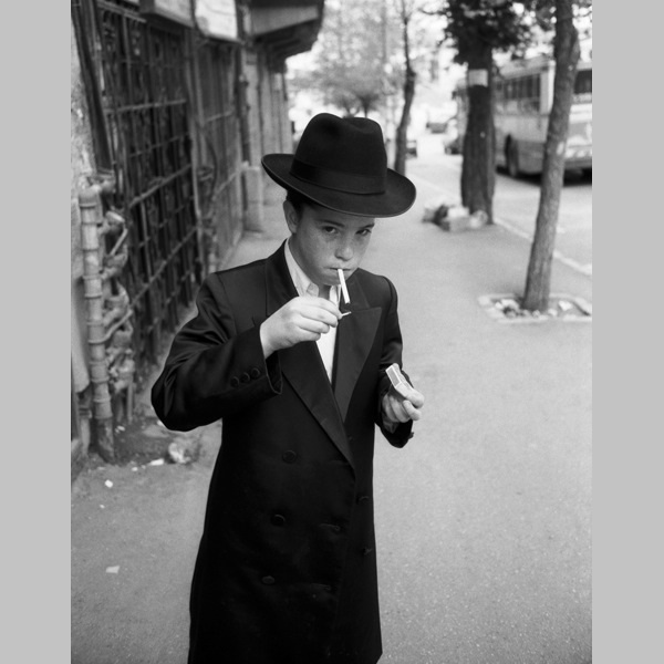 Young Boy Smoking